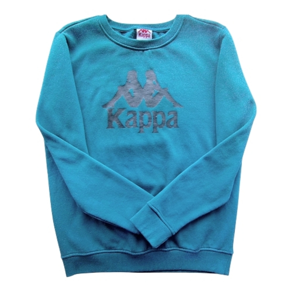 Kappa Teal Crew Neck Sweater